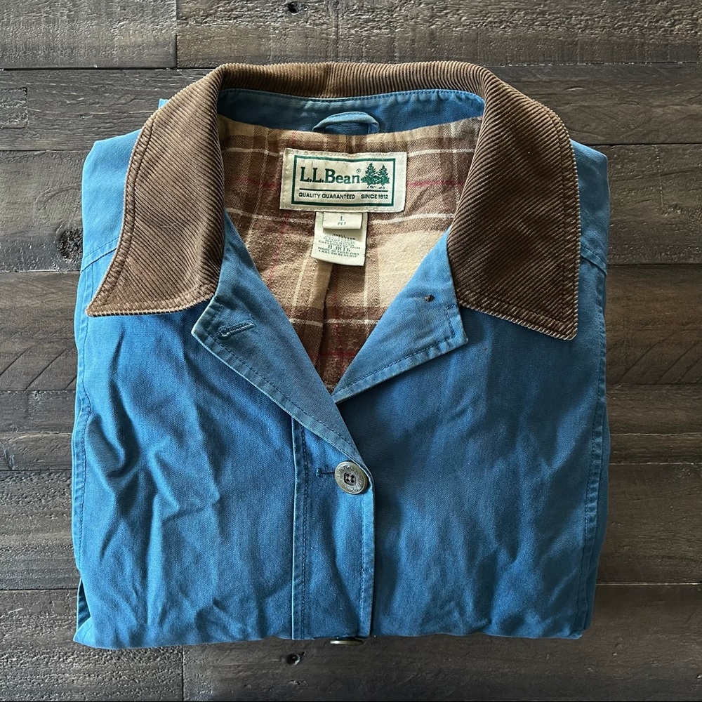 Vintage 90s L.L. Bean Chore Coat/ Women’s L Petite